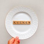 Wandteller Kuchen Vintage Herr Fuchs Deko Küche 19cm Food