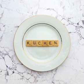 Wandteller Kuchen Vintage Herr Fuchs Deko Küche 19cm Food
