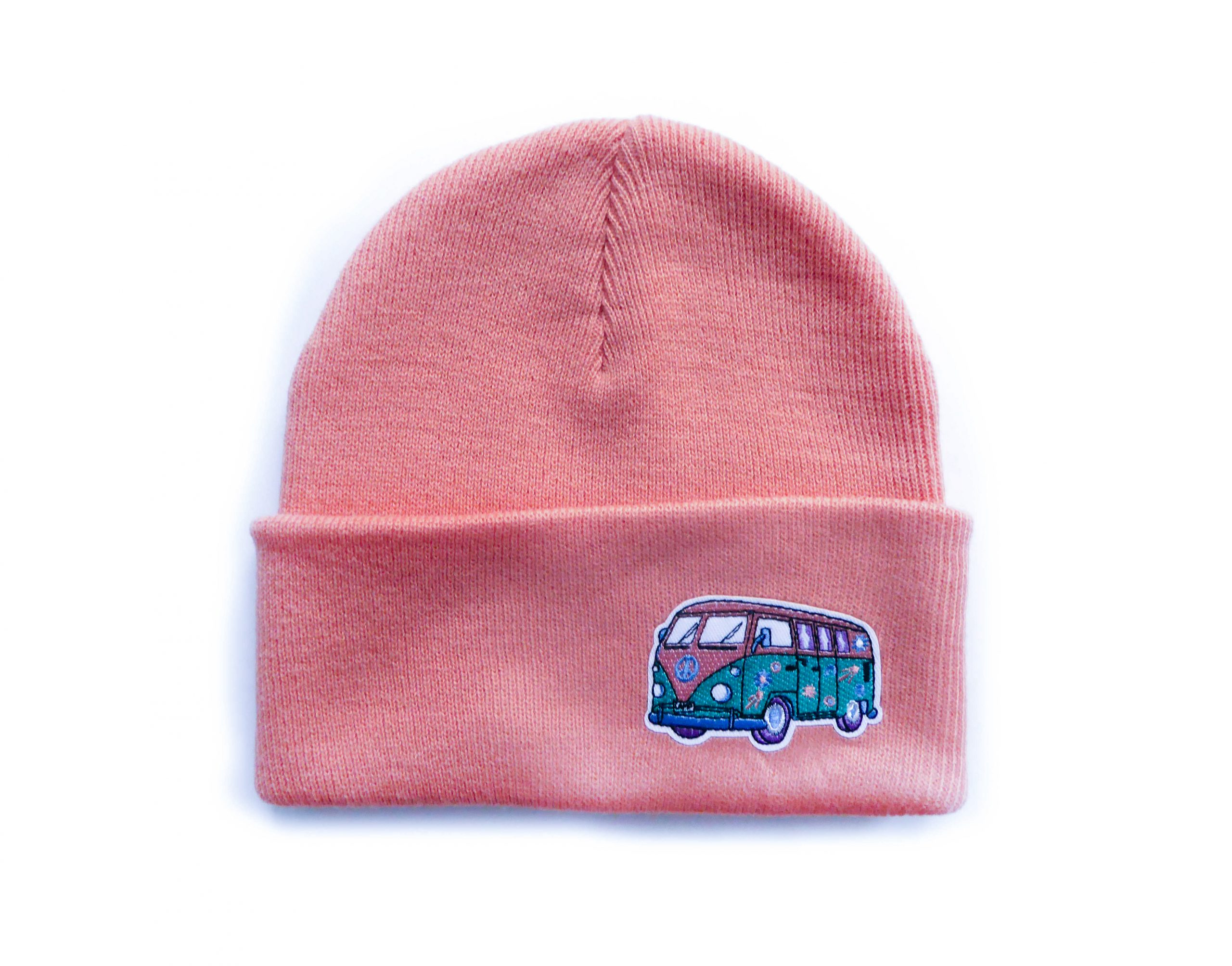 Mütze Altrosa Van Herr Fuchs Patch Beanie Auto Rosa