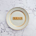 Wandteller Yeah Vintage 17 cm Deko Herr Fuchs Wohnen Gold Ringe