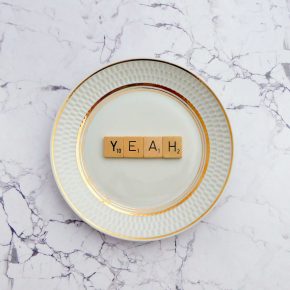 Wandteller Yeah Vintage 17 cm Deko Herr Fuchs Wohnen Gold Ringe