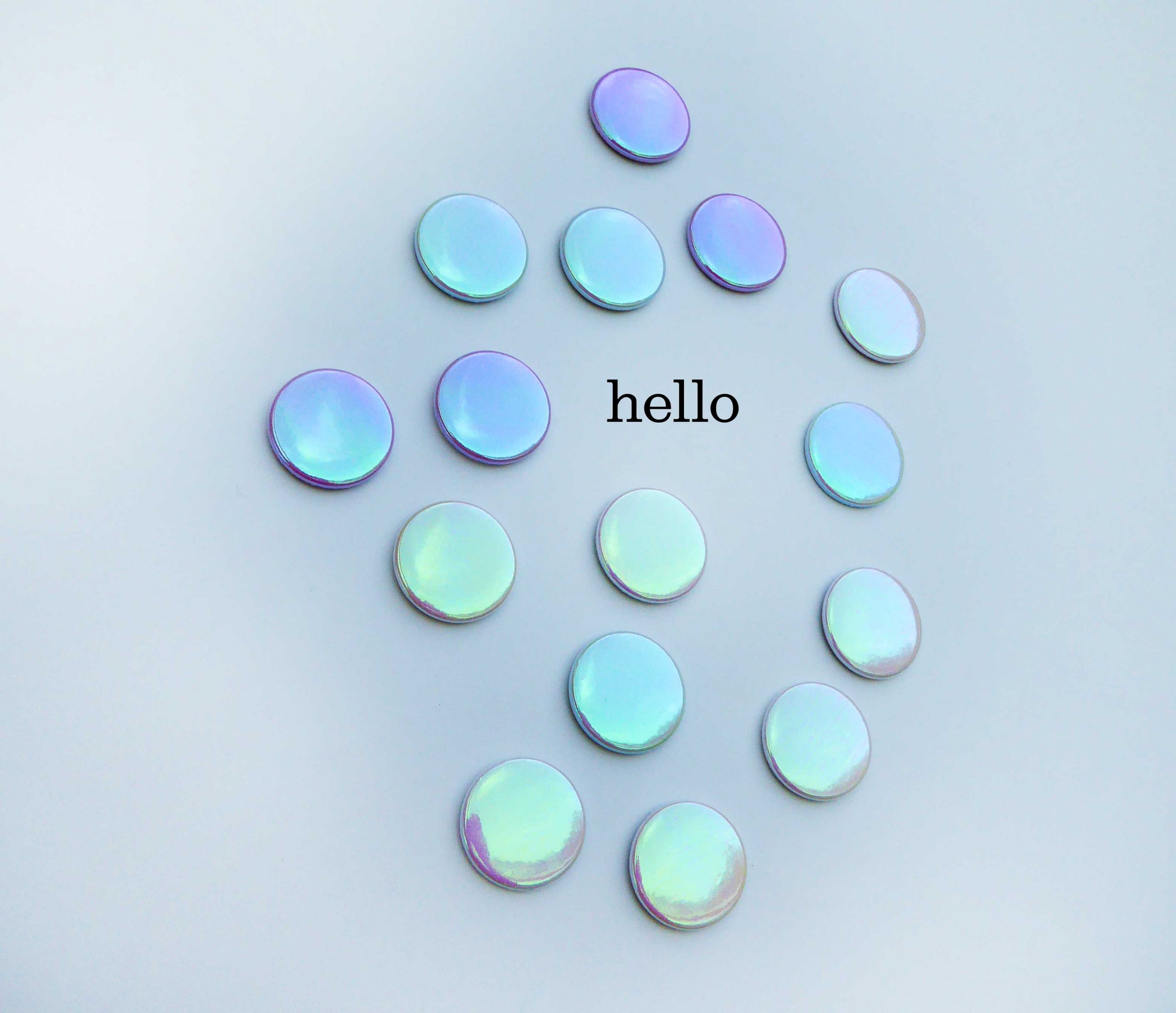 Ice Cream Regenbogen Magneten Set Herr Fuchs Magnet Irisieren Seifenblasen Rosa/Blau/Lila – Bild 5