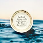 Wandteller Glück Typo Herr Fuchs mini 12cm vintage plattdeutsch gold Punkte