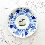 Wandteller Möwe vintage Herr Fuchs Zwiebelmuster weiß/blau mini 14cm