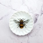 Wandteller Herr Fuchs Biene mini 5cm minimini Deko Wohnen Tier