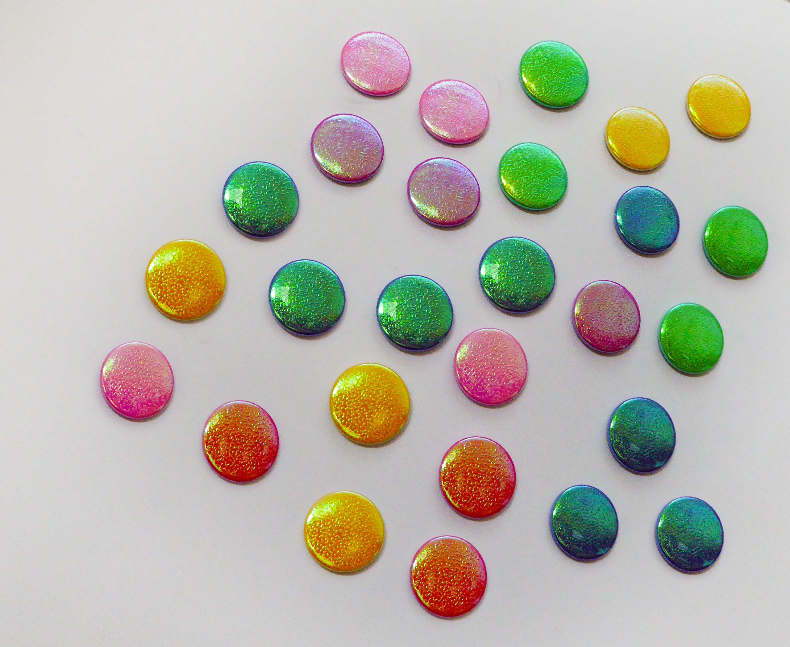 Meerjungfrau Regenbogen Magneten Set Herr Fuchs Magnet Irisieren Gelb/Rosa/Blau/Lila 8 St – Bild 5