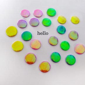 Meerjungfrau Regenbogen Magneten Set Herr Fuchs Magnet Irisieren  Gelb/Rosa/Blau/Lila 8 St